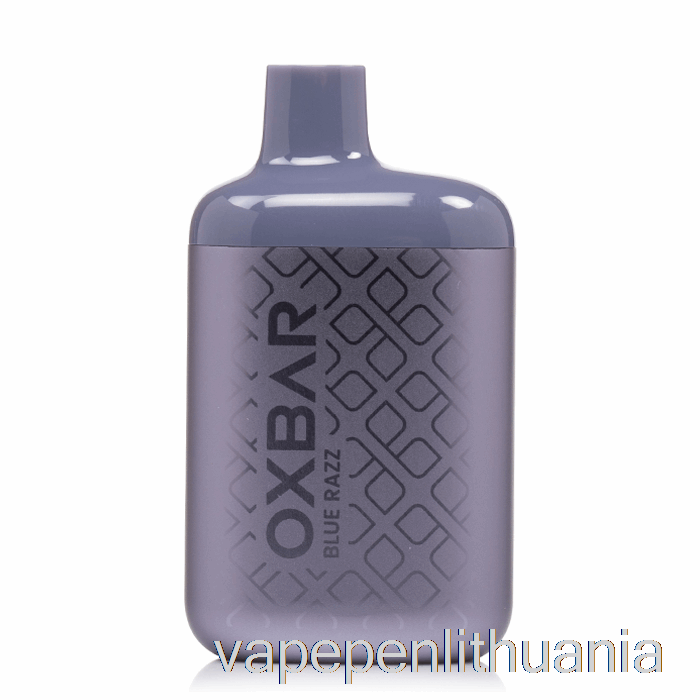 Oxbar The Fox 7000 Vienkartinis Mėlynas Razz Vape Skystis